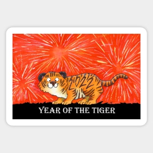 2022 Year of the Tiger Sticker